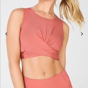 NWOT Fabletics Pia Powertouch Front Twist Tank